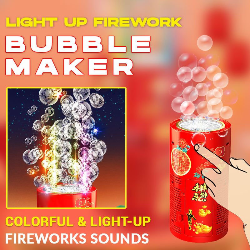 🎉New Year Pre-Sale🎉Fireworks Bubble Machine