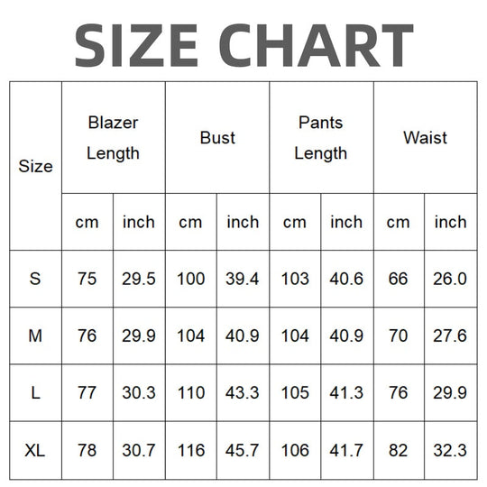 💖Beperkte tijd uitverkoop 58% KORTING💖Stijlvolle blazer en doorschijnende wijde broek (set van 2)