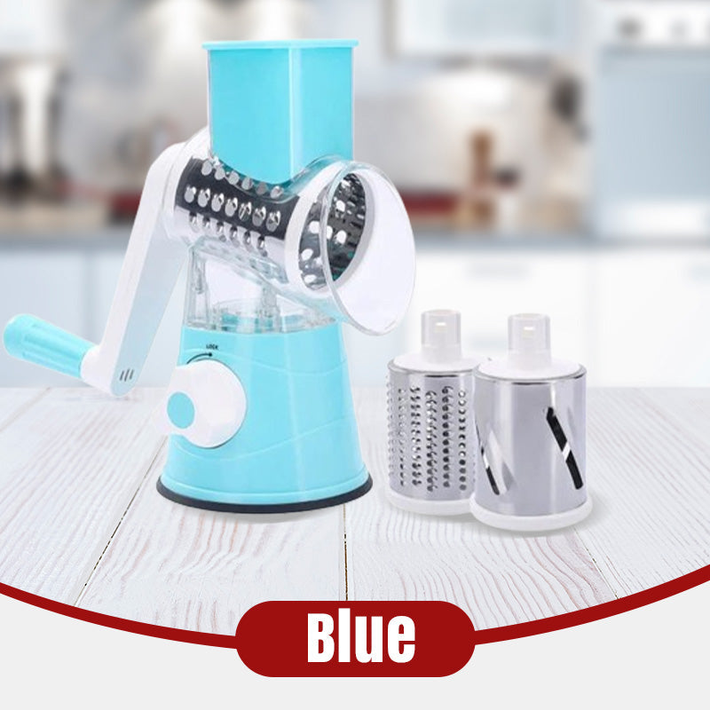 🔥 2025 Kitchen Sale 50% OFF🔥 Multifunctional Manual Rotary Grater & Chopper 🚀🥕