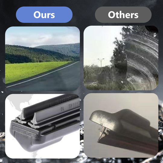 Multifunksjons benfri dobbel gummistrimmelvisker (50 % RABATT)