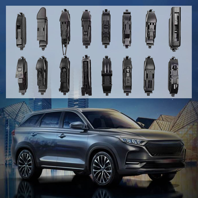 Multifunksjons benfri dobbel gummistrimmelvisker (50 % RABATT)