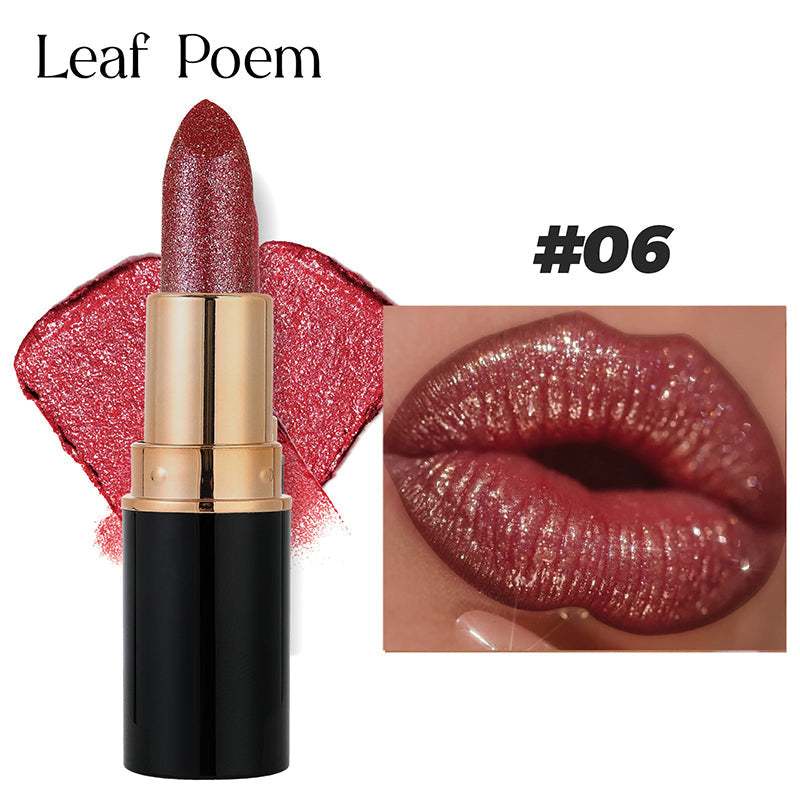 Today's Special--Buy 1 Get 1 Free💋Waterproof & Moisturizing Glitter Lipstick