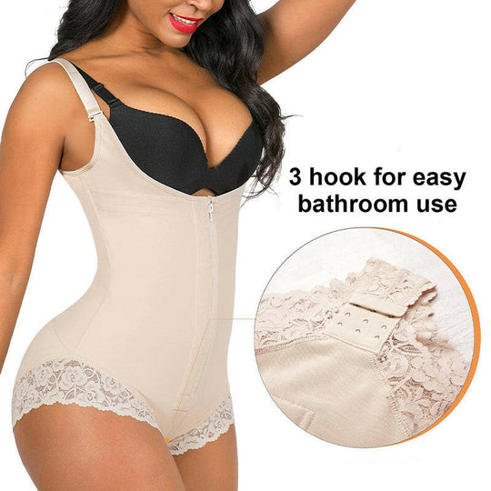 Women's Tummy Tucking & Hip Lifting Bodysuit