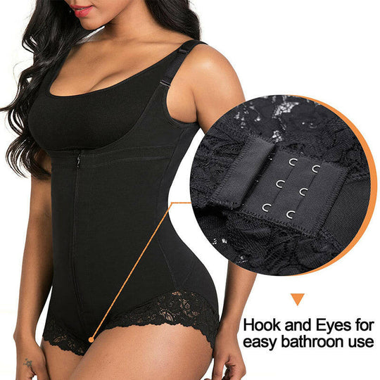 Women's Tummy Tucking & Hip Lifting Bodysuit