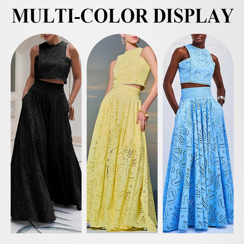 Kratka majica s izvezenom čipkom Paris Dreaming