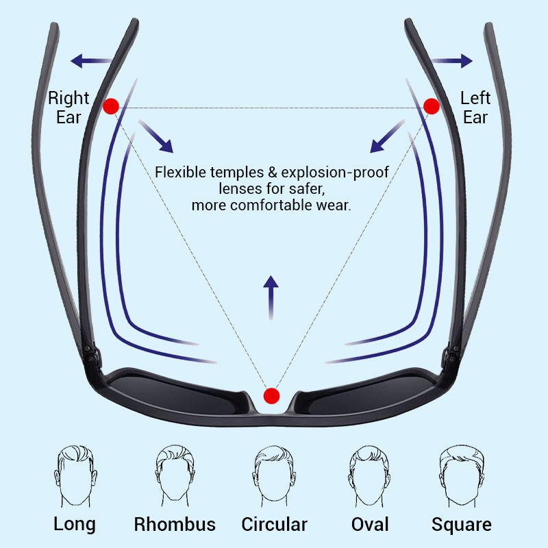🔥2025-ös legújabb modell🔥Férfi divatos, könnyű napszemüveg