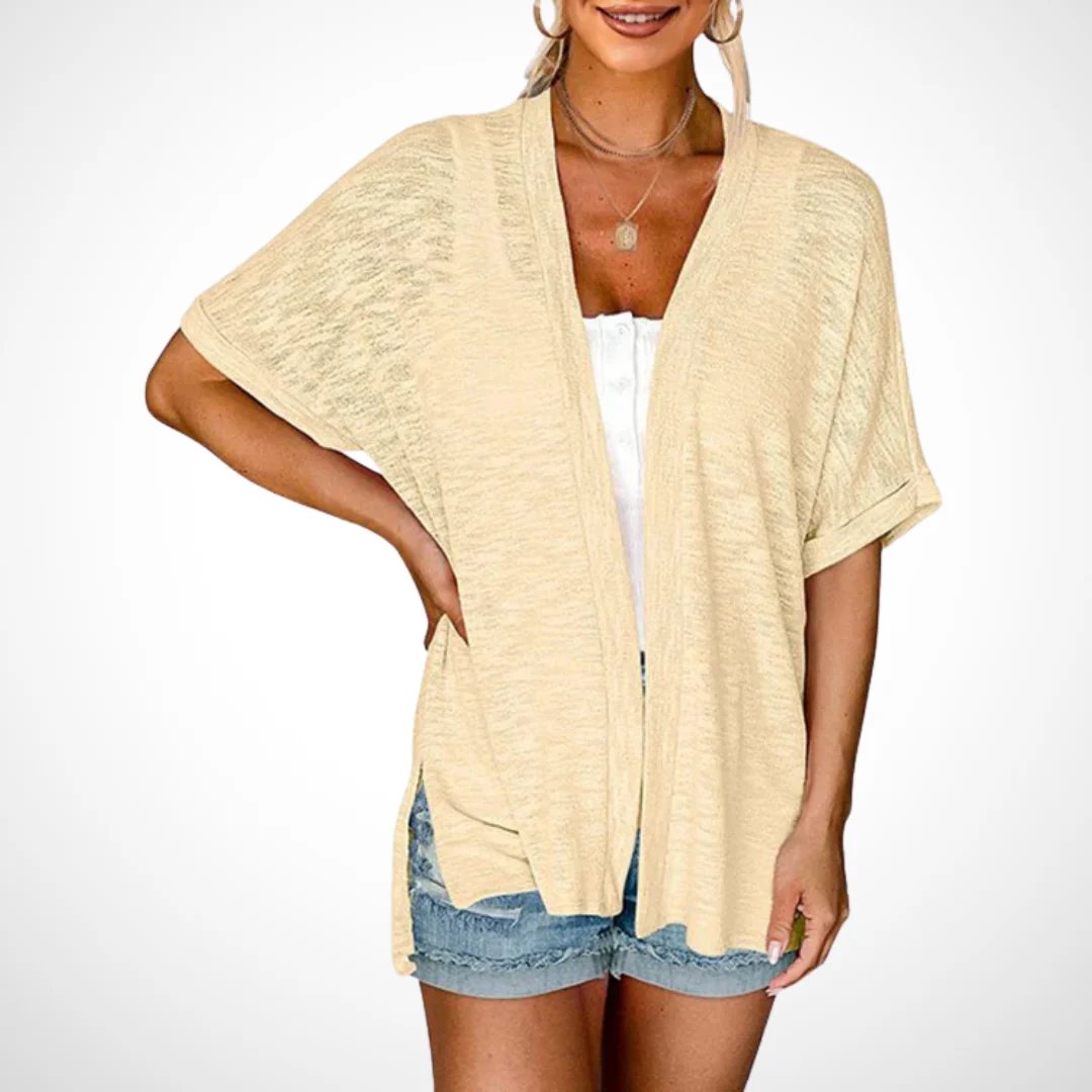 ⏰️Seasonal Sale 50% Off Now!  🔥2026 New Stylish Flowy Short Sleeve Cardigan