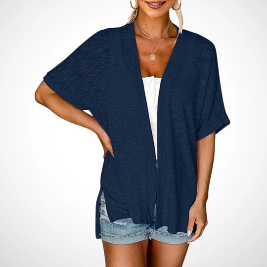 ⏰️Seasonal Sale 50% Off Now!  🔥2026 New Stylish Flowy Short Sleeve Cardigan