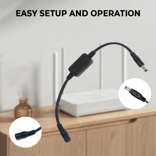 🔥Compre 1 e leve 2🔥Cabo de reinicialização do roteador com temporizador de 24 horas