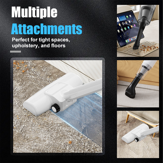 Producttitel: Aspiradora Inalámbrica 2 en 1 de Alta Potencia