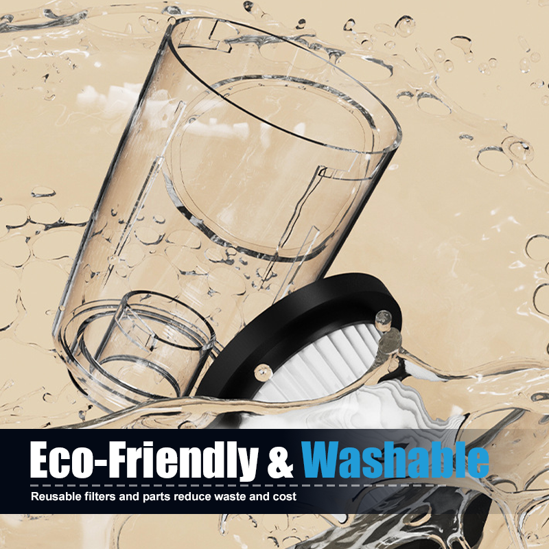 Producttitel: Aspiradora Inalámbrica 2 en 1 de Alta Potencia