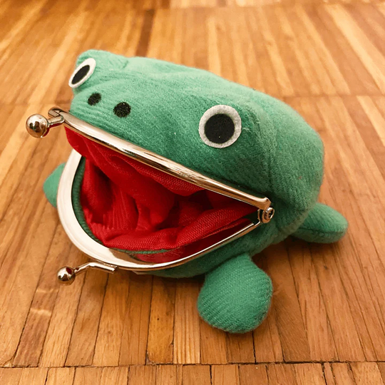 Cute Frog-Shaped Coin Purse