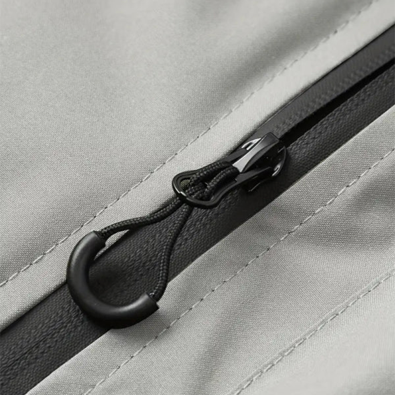 🔥LAST DAY SALE- 50% OFF⛰️Men's Plain Waterproof Windproof Drawstring Zip Up Hooded Jacket