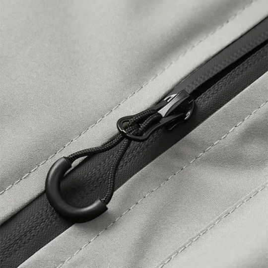 🔥LAST DAY SALE- 50% OFF⛰️Men's Plain Waterproof Windproof Drawstring Zip Up Hooded Jacket
