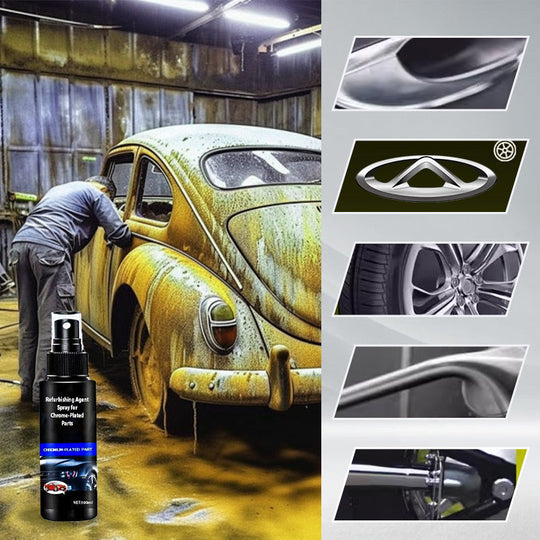 🔥 SISTE DAG - KJØP 2 FÅ 1 GRATIS 🔥Renoveringsspray for forkrommede deler