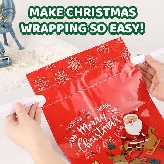 🔥🎅🎁Christmas Gift Bag With Drawstring