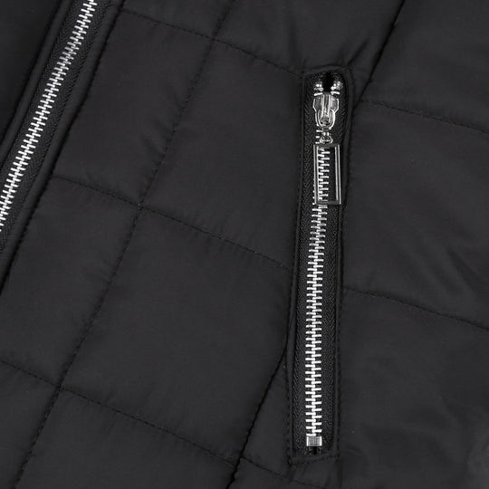 ❄️SISTE DAGS KAMPANJE - 50 % RABATT 💖 Dame vinterjakke med hette og mellomlang passform, plysjfôr