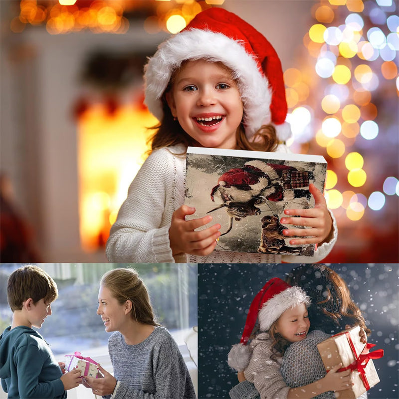 🎅Christmas Sale 50% OFF!!🎄50K+ SOLD! 🎁✨Advent Calendar with Highland Cow Design💕