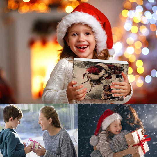 🎅Christmas Sale 50% OFF!!🎄50K+ SOLD! 🎁✨Advent Calendar with Highland Cow Design💕