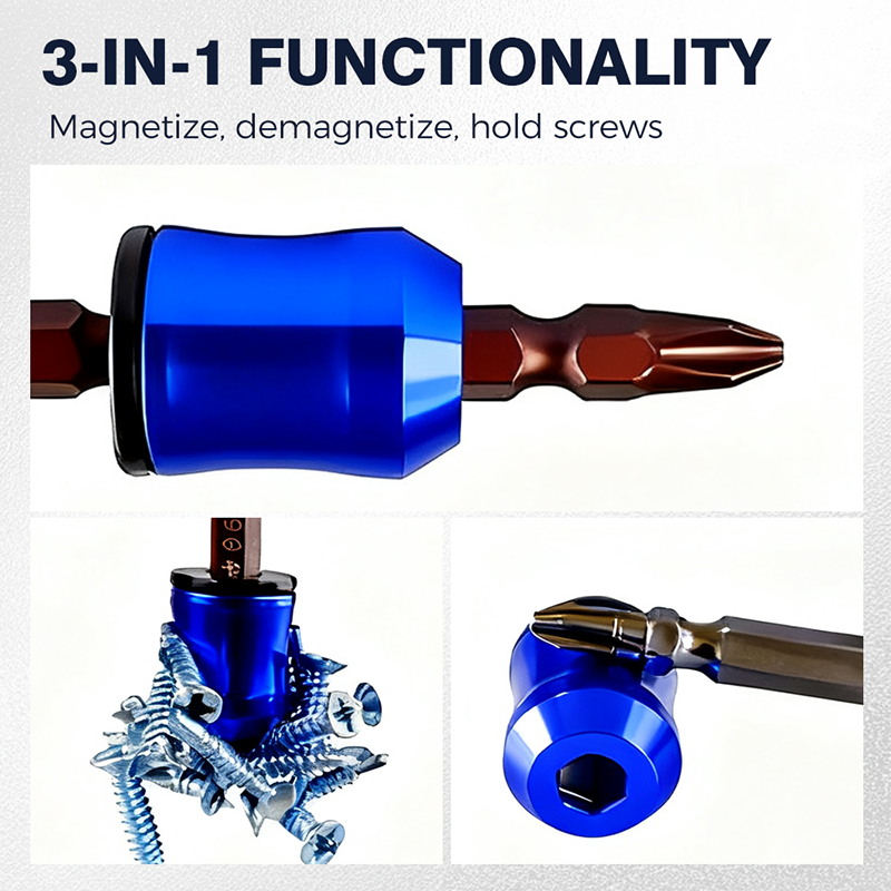 🛠️Final 3 hours Buy 1 Get 1 Free!! 🛠️ 3-in-1 Screwdriver Head Magnetic Ring