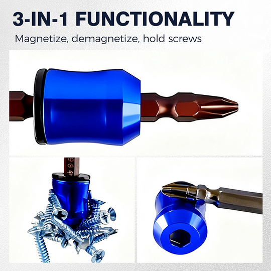 🛠️Final 3 hours Buy 1 Get 1 Free!! 🛠️ 3-in-1 Screwdriver Head Magnetic Ring