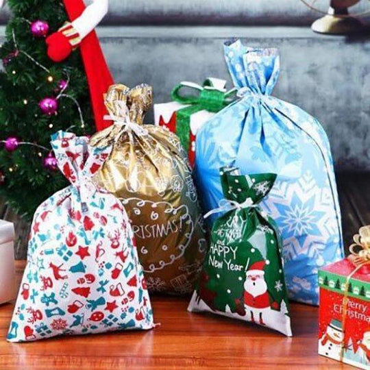 💝Suitable for all gifts💝The World’s Best Christmas Gift Bag With Drawstring