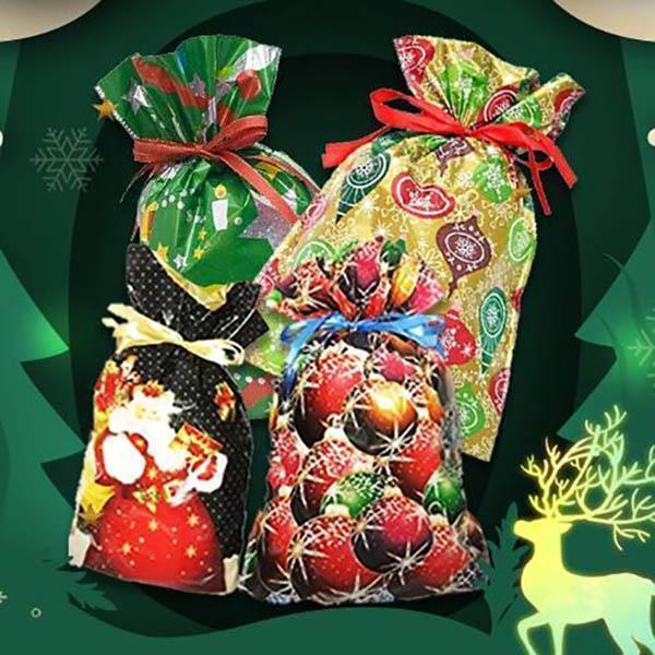 💝Suitable for all gifts💝The World’s Best Christmas Gift Bag With Drawstring