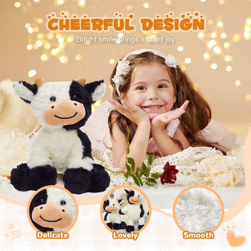 Smiling Cow Plush Toy