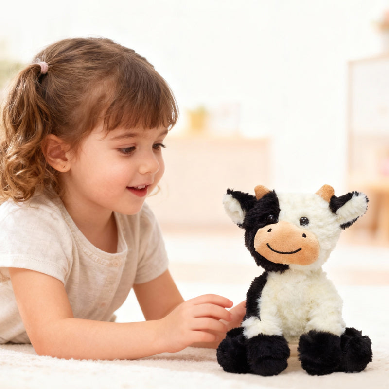 Smiling Cow Plush Toy