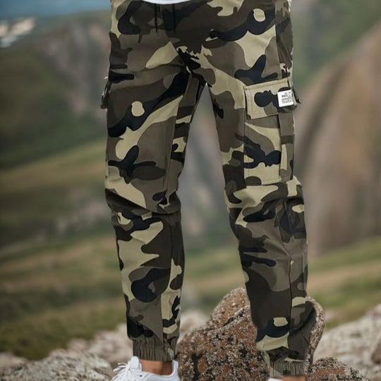 👖 Rugged Tactical Work Pants – 💪 Durable Nylon-Cotton | 🔧 Multi-Pocket | 🌲 Outdoor & Work Ready
