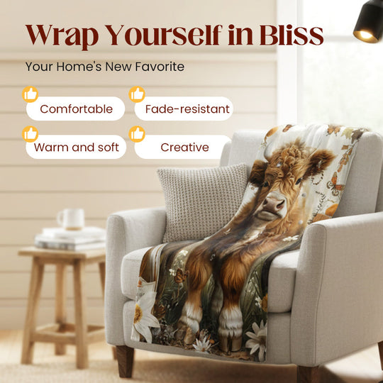 Ultra Soft Cozy Printed Throw Blanket