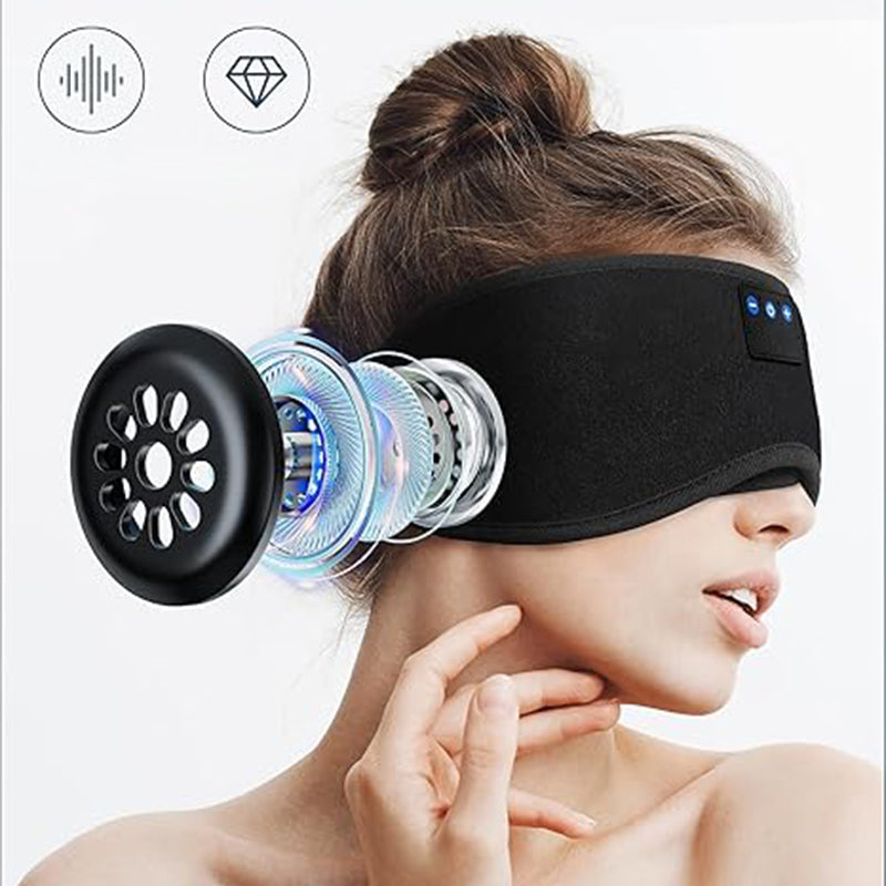 3D Sleep Mask with Bluetooth Headphones