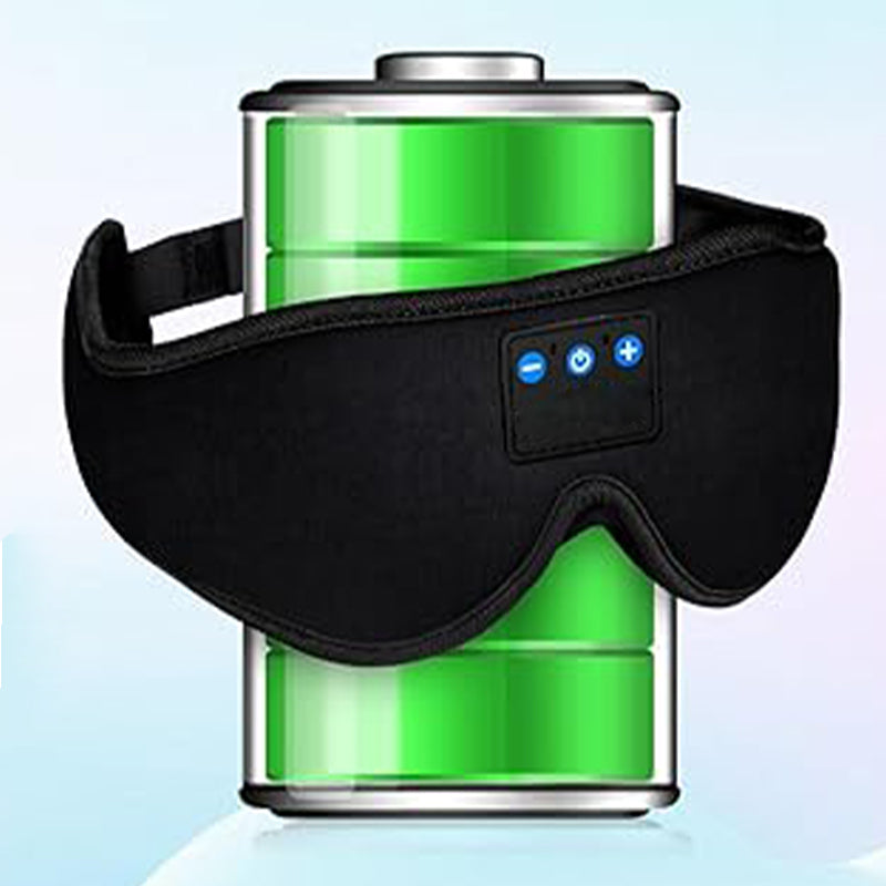 3D Sleep Mask with Bluetooth Headphones