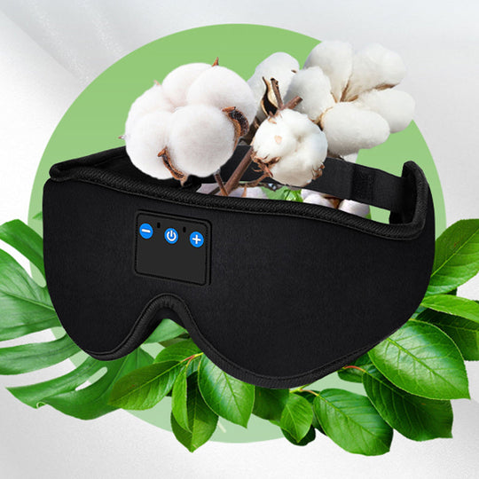 3D Sleep Mask with Bluetooth Headphones