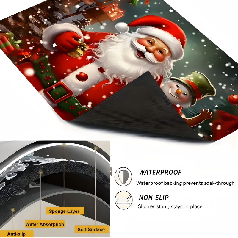 Christmas Themed Stove Top Protector Mat
