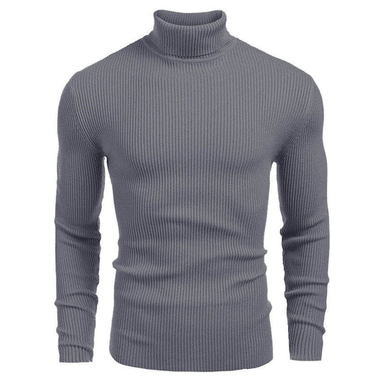 ❄️ Cold-Weather Comfort | Men's Soft Knit Turtleneck Sweater