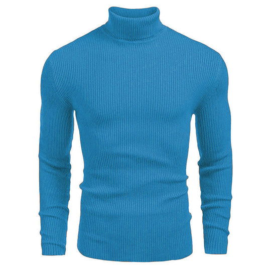 ❄️ Cold-Weather Comfort | Men's Soft Knit Turtleneck Sweater