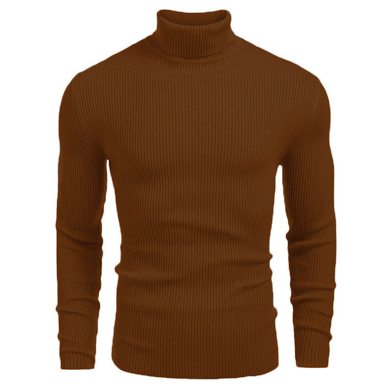 ❄️ Cold-Weather Comfort | Men's Soft Knit Turtleneck Sweater
