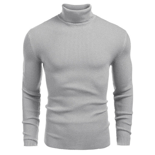 ❄️ Cold-Weather Comfort | Men's Soft Knit Turtleneck Sweater
