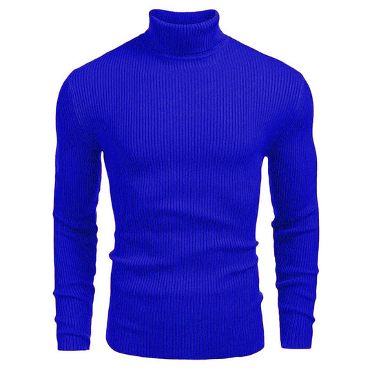 ❄️ Cold-Weather Comfort | Men's Soft Knit Turtleneck Sweater