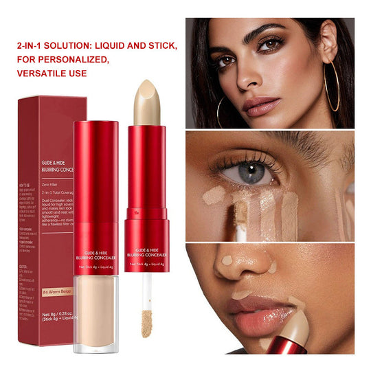 💄Dubbelsidig, långvarig och lätt concealer