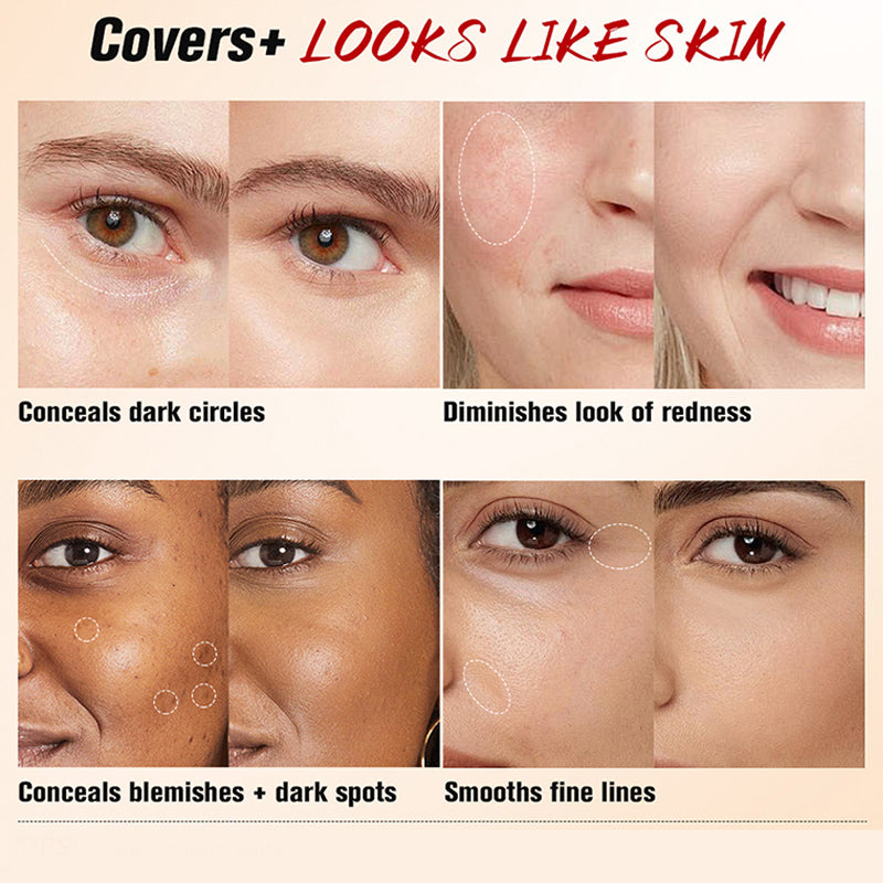 💄Dubbelsidig, långvarig och lätt concealer