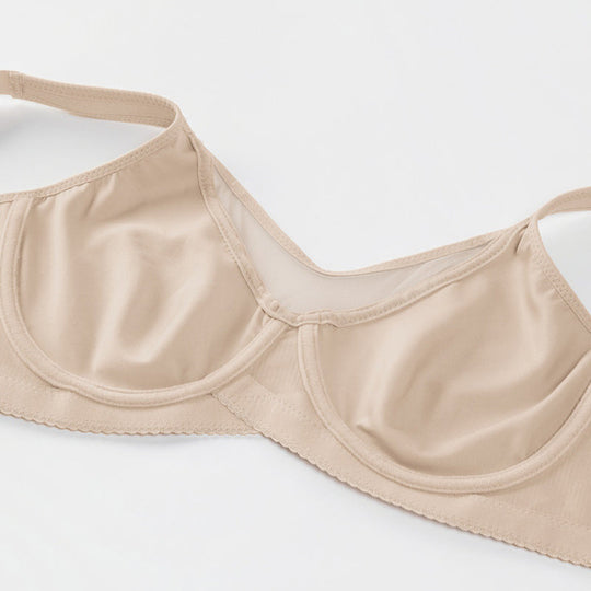 💝Women's Elegant Sheer Full Coverage Plus Size Bra