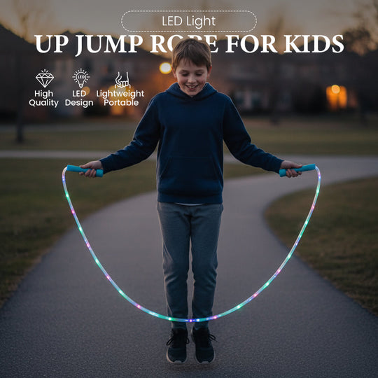 LED Light-Up Jump Rope for Kids