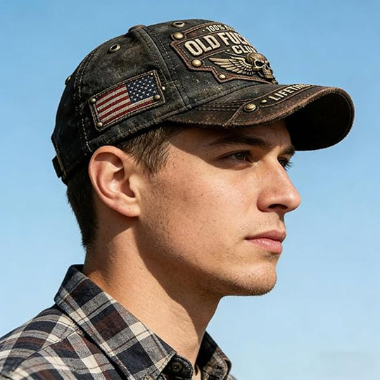🎁Old Fuckers Club Vintage Embroidered Cap