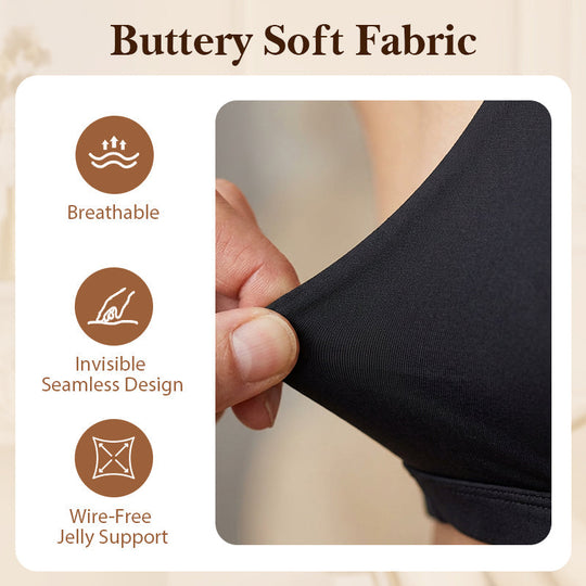 🥳SUMMER HOT SALE💞50K+ SOLD!🔥Women's Wire-Free Jelly Support Triangle Bralette
