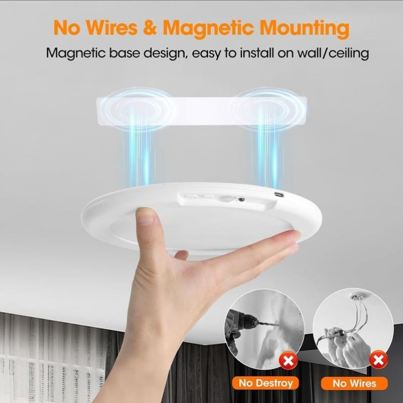 🌞Rechargeable Motion Sensor Ceiling Light 🏡