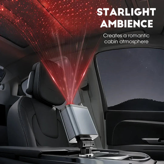 ⚡ BUY 2 GET 1 FREE! ✨ Ultra-fast 4-in-1 Car Charger 90W – With Retractable Cables & Ambient Starlight 🚗🌌