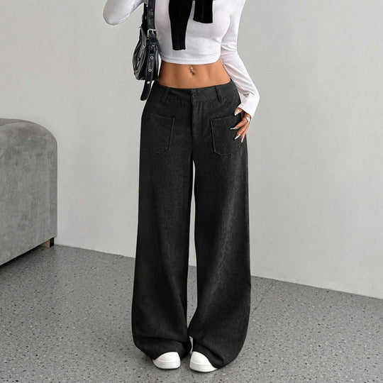 👖New arrival 40% OFF!🥰Women's Casual Loose-Fit High-Waisted Pants💕