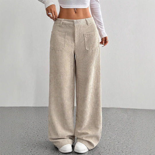 👖New arrival 40% OFF!🥰Women's Casual Loose-Fit High-Waisted Pants💕